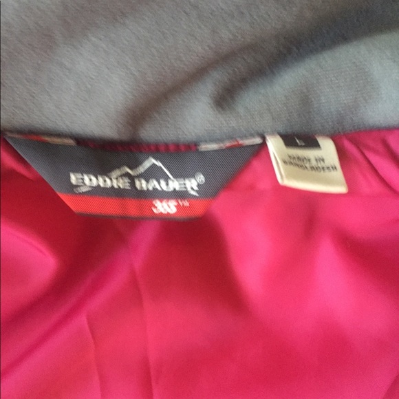 Eddie Bauer 365 weather edge jacket high collar Lg - Picture 4 of 4